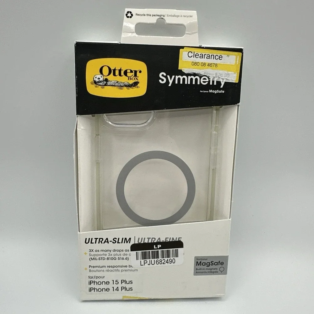 Otterbox Symmetry Series MagSafe case for iPhone 14/15 Plus case - Ultra-slim